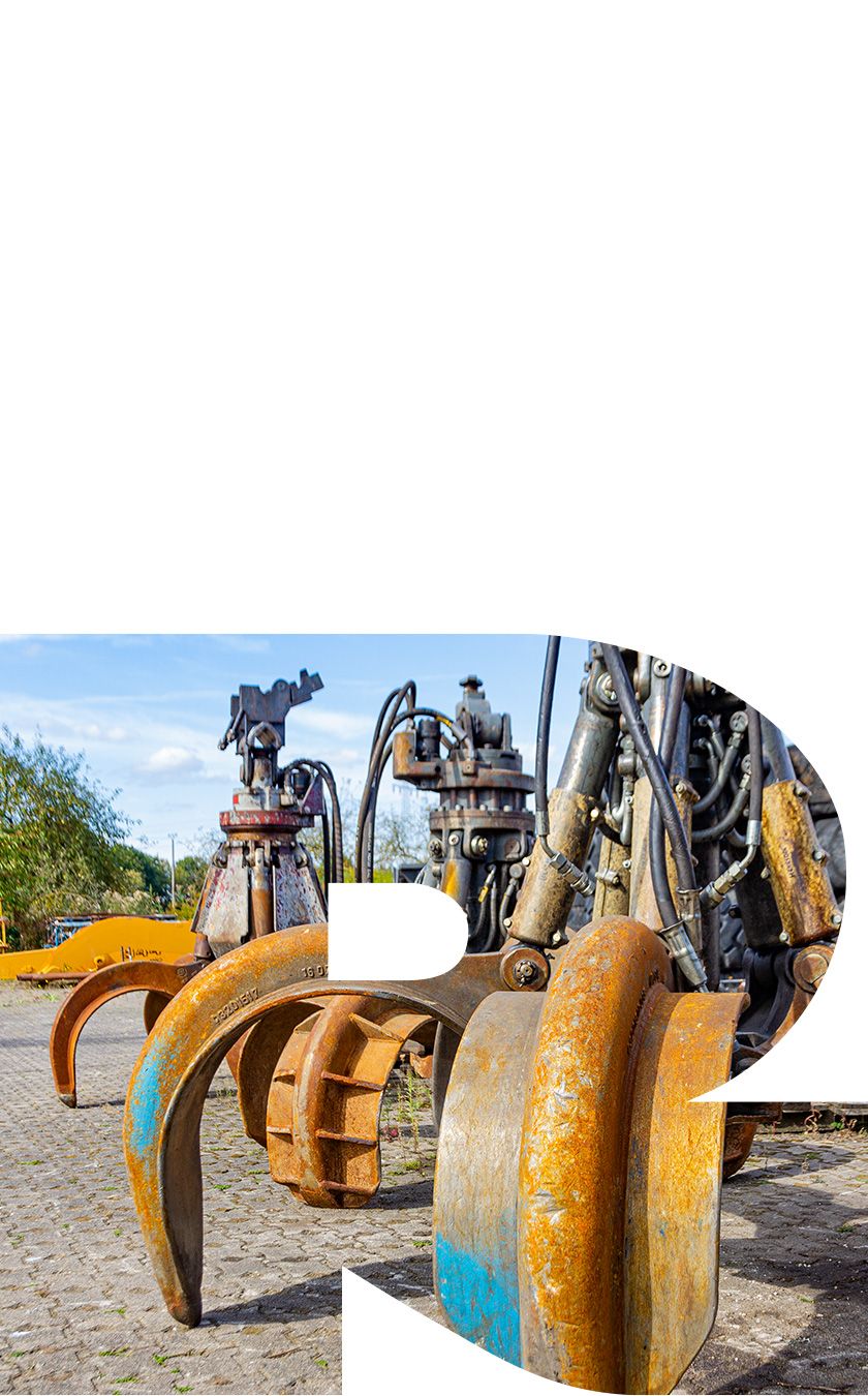 Anbauteile für Baumaschinen